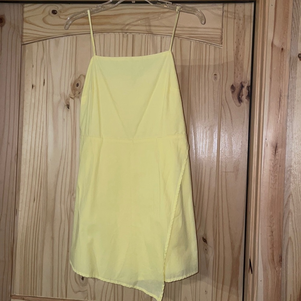 NWT Altar’d State Light Yellow Romper